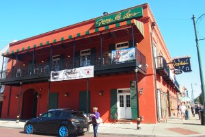 The Jerry Lee Lewis Cafe/bar on Beale Street