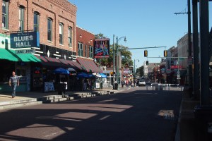 Beale Street in daylight