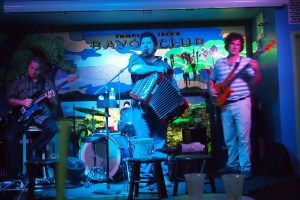 Tropical Isles Bayou Club and a little French Cajun music Bourbon Street