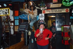 At the Funky Pirate Club Bourbon Street