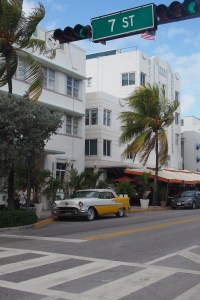 Cars on Ocean Drive