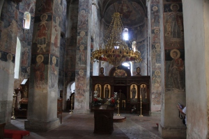 Inside the Novo Hopova church