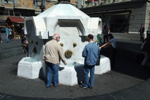 That awesome fountain in Belgrade