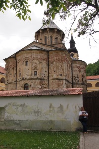 The beautiful church inside the Monastery 