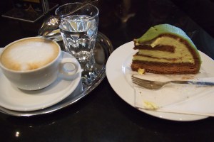 The amazing Mozart Bombe and Vienna Melange at the Art History Museum restaurant