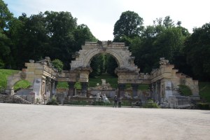 The 'ancient ruins' folly. Had me fooled until I read the plaque.