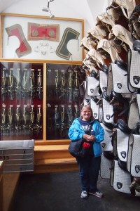 The Spanish Riding School tackle room.