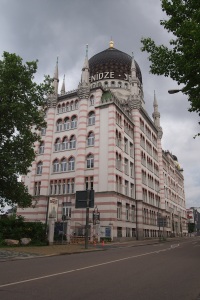 Yenidze tobacco company building, now an office building.