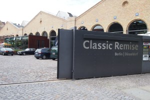 Entrance to the amazing Classic Remise