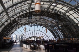 Top floor restaurant at KaDeWe