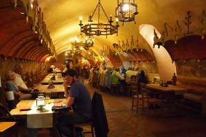 Medieval eating hall