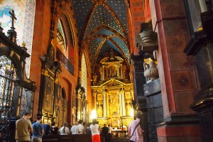 Inside the Basilica
