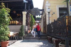 Before lunch some posed photos on Skardalija .