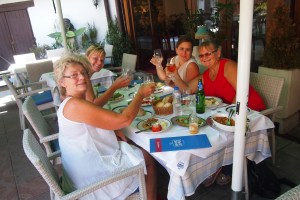 4 ladies 3 nationalities and lunch on Skardalija - just awesome.