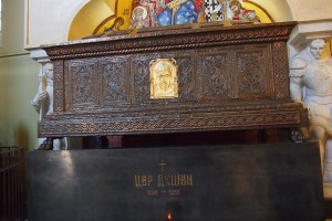 King Dusan's Tomb in St Marks, Belgrade.