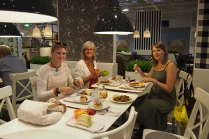 Swedish meatballs for luch at Ikea