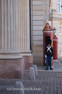 Changing of the guard, looks just like the chocolate soldier.