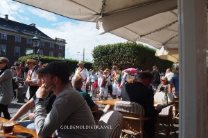 The Morris men appeared at Nyhavn