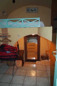 The bed itself was safe but don't have wet feet when going down to the fridge.