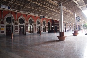 At the Orient Express station