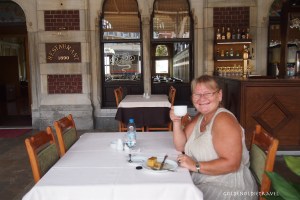 Afternoon tea at the Orient Express Restaurant